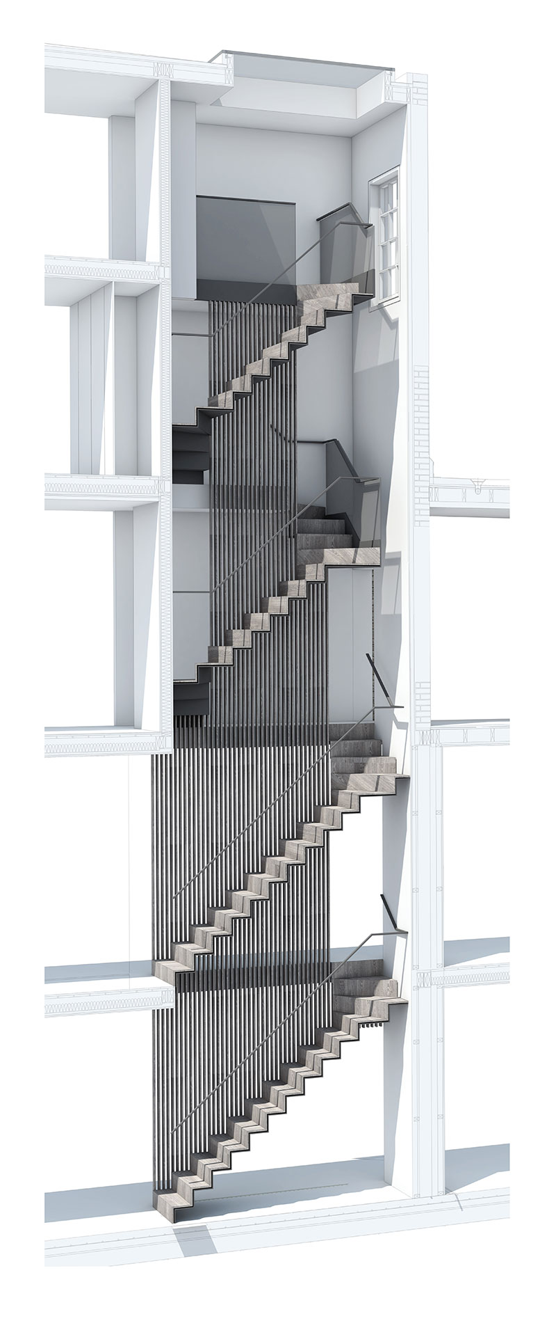 FULL STAIR RENDER T